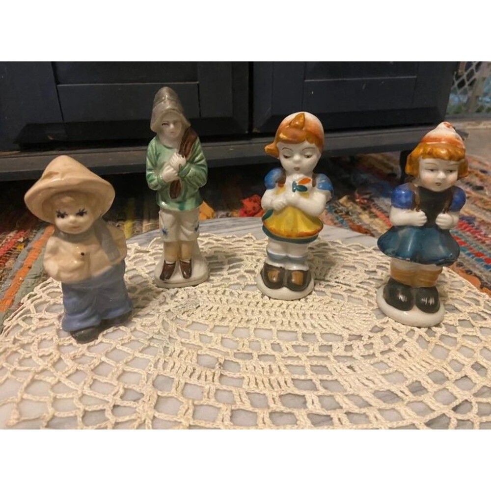 Set of 4 Vintage Figurines